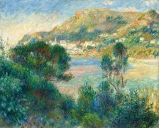 View of Monte Carlo from Cap Martin, c. 1884. Creator: Pierre-Auguste Renoir.