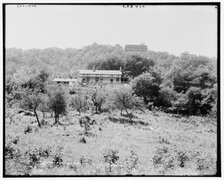 The Craven House and Point Lookout, Lookout Mountain, c1902. Creator: William H. Jackson.