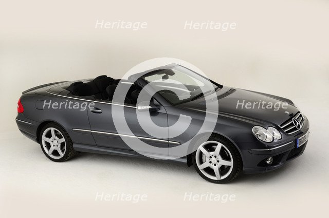 2009 Mercedes Benz CLK Cabriolet  Artist: Unknown.