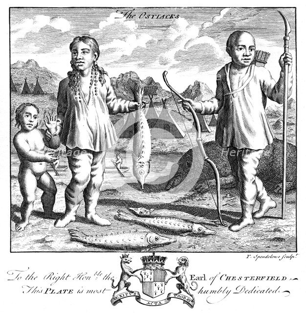 'The Ostiacks', 19th century.Artist: T Spendelone