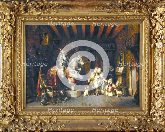 Grandfather's Armor, 1876. Creator: Eugene Isabey.