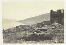 The Town and Lake of Tiberias, from the North, 1857. Creator: Francis Frith.