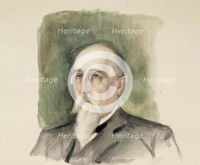 Leo Mechelin, Portrait Study, c1900s. Creator: Albert Edelfelt.