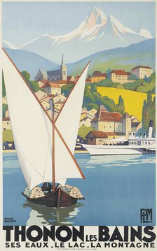Thonon les Bains, c1930. Creator: Broders, Roger (1883-1953).
