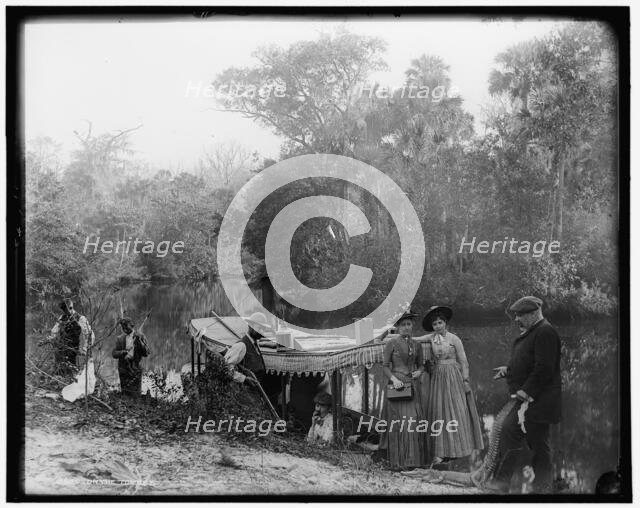 On the Tomoka, between 1880 and 1897. Creator: William H. Jackson.