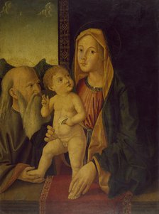 The Holy Family, 1490-1520. Creator: Workshop of Marco Palmezzano.