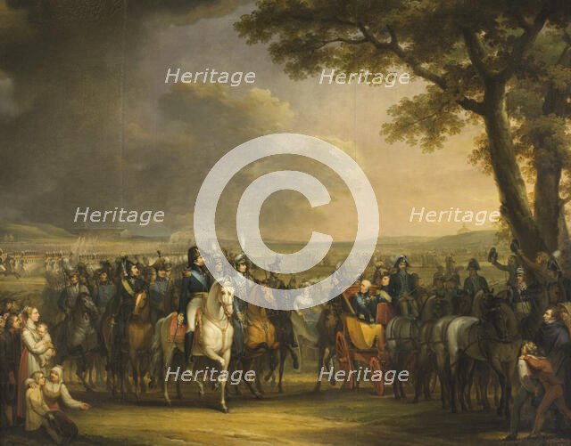 Review on Ladugårdsgärde, Stockholm, 1818. Creator: Johan Gustaf Sandberg.