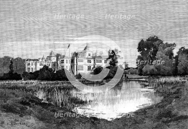 English Homes - No. XXIV. Audley End: view from the grounds, 1890. Creator: Unknown.
