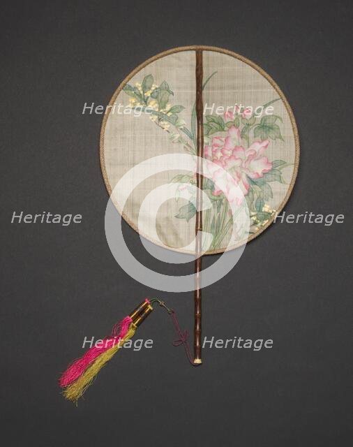 Flowers and Leaves, Qing dynasty (1644-1911), 19th century. Creator: Unknown.