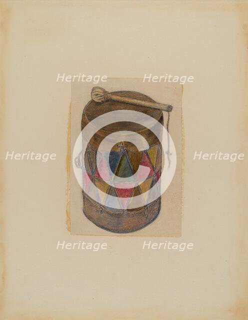 Drum, 1935/1942. Creator: Charles Charon.