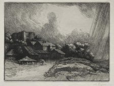 The Abbey Farm. Creator: Alphonse Legros (French, 1837-1911).