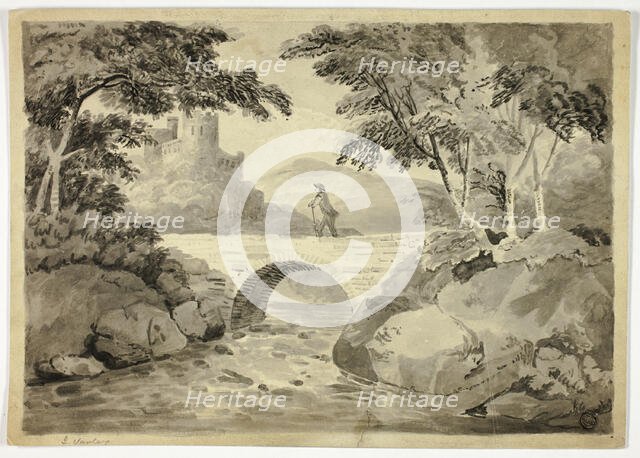 Kidwelly Castle, South Wales, c. 1810. Creator: Unknown.