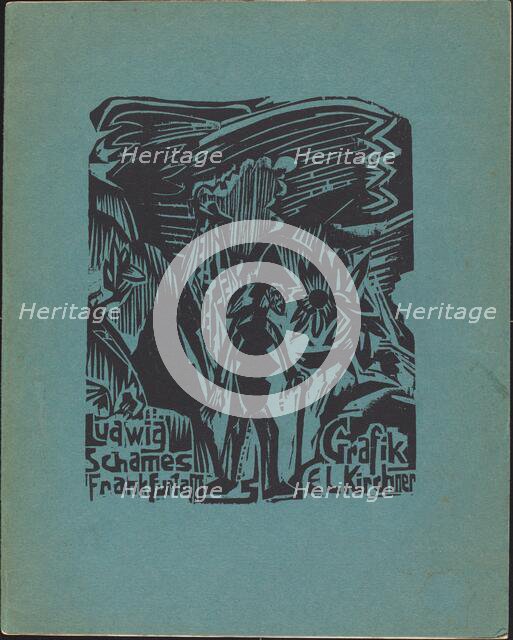 Ludwig Schames Frankfurt a M Grafik E L Kirchner (Ludwig Schames Frankfurt a M..., 1919/1920. Creator: Ernst Kirchner.