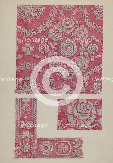 Coverlet, c. 1940. Creator: Betty Jacob.