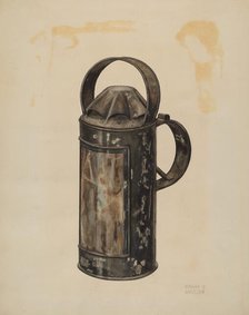 Lantern, c. 1937. Creator: Harry Grossen.