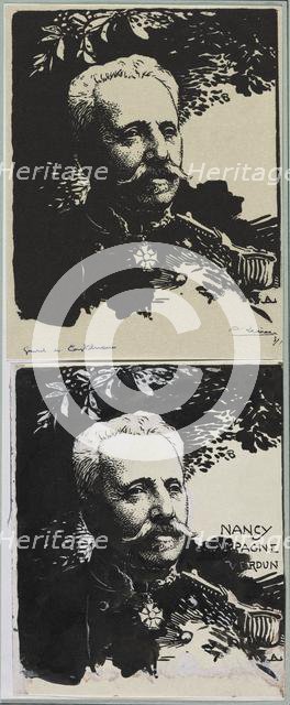 Général de Castelneau, 1914. Creator: Auguste Louis Lepère (French, 1849-1918).