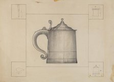 Pewter Tankard, c. 1936. Creator: Henry Meyers.