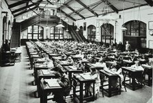 Sitting examinations, Crawford Street School, Camberwell, London, 1906. Artist: Unknown.