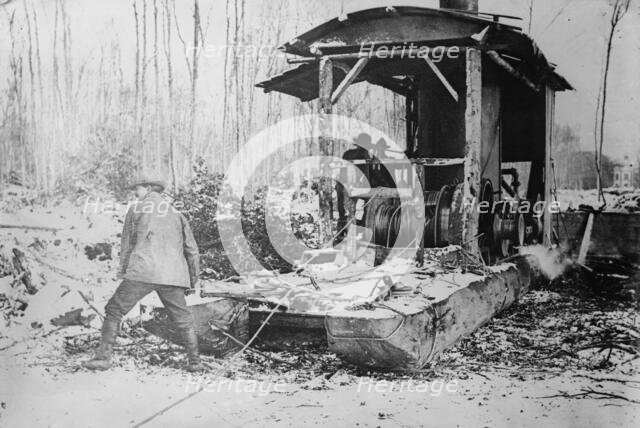 U.S. foresters in France, 1917 or 1918. Creator: Bain News Service.