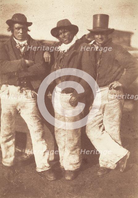 Alexander Rutherford, William Ramsay and John Linton, 1843-1847. Creators: David Octavius Hill, Robert Adamson.