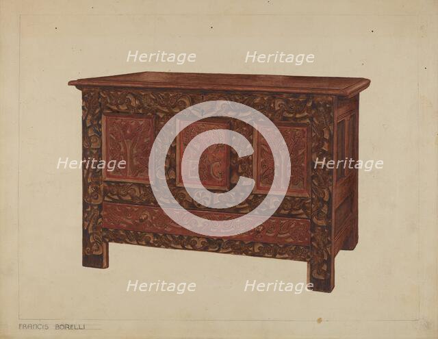 Chest, c. 1937. Creator: Francis Borelli.