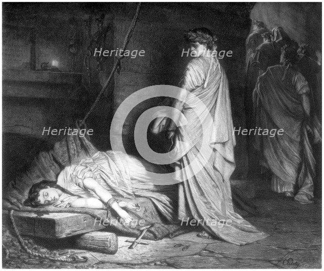 'Under the Arena', c1880-1882.Artist: W Hecht