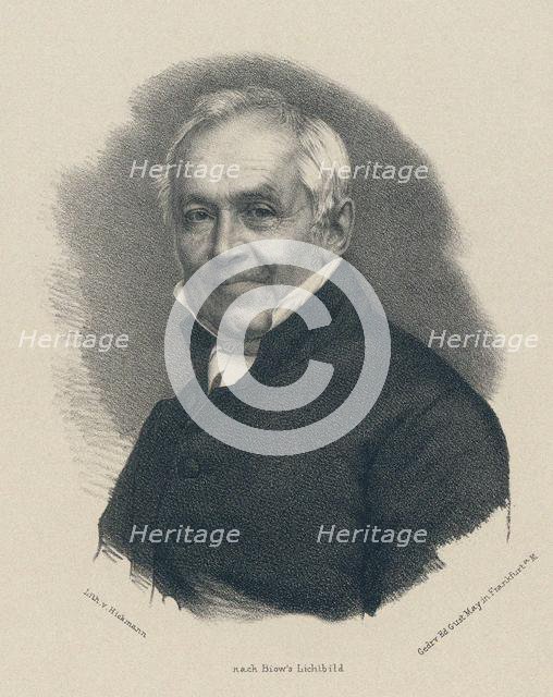 Portrait of Ernst Moritz Arndt (1769-1860). Creator: Anonymous.