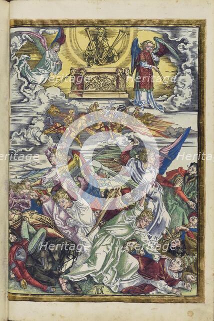 The sixth trumpet: The four avenging angels and the riding army, 1511. Creator: Dürer, Albrecht (1471-1528).
