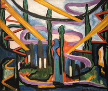 Painting no. 86, 1918. Creator: Heemskerck, Jacoba van (1876-1923).