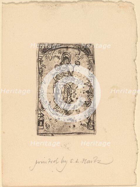 Madonna and Child, probably 15th century. Creator: Unknown.