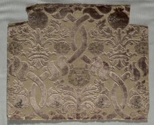 Velvet Fragment, 1500s. Creator: Unknown.