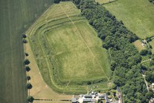 Sodbury Camp, a bivallate hillfort earthwork, Little Sodbury, Gloucestershire, 2023 Creator: Robyn Andrews.