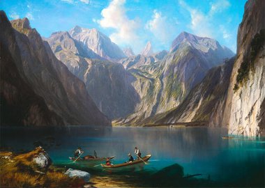 Gallery image of Konigsee, c1873. Creator: Willibald Wex.