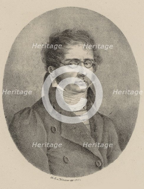 Portrait of the composer Franz Danzi (1763-1826), 1817.