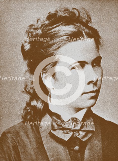 Nadezhda Prokofyevna Suslova (1843-1918), 1860s. Artist: Anonymous  