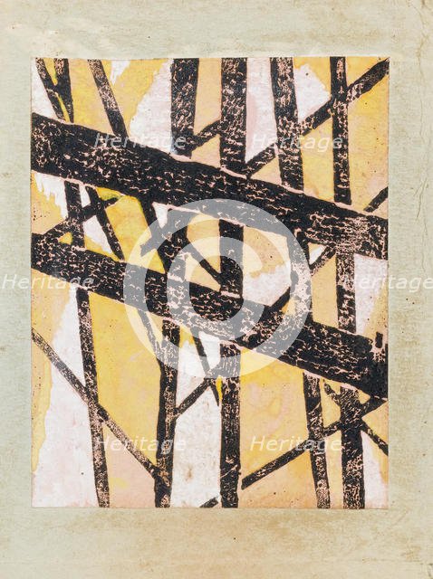 The exhibition catalog 5 x 5 = 25, 1921. Creator: Popova, Lyubov Sergeyevna (1889-1924).