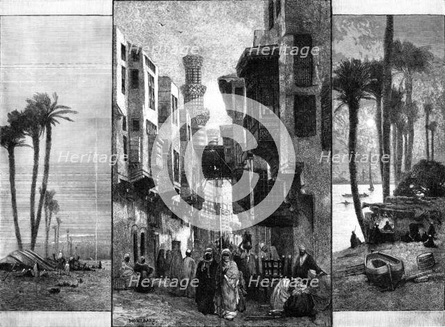 Sketches in Cairo, 1883. Creator: William Michael Roberts Quick.
