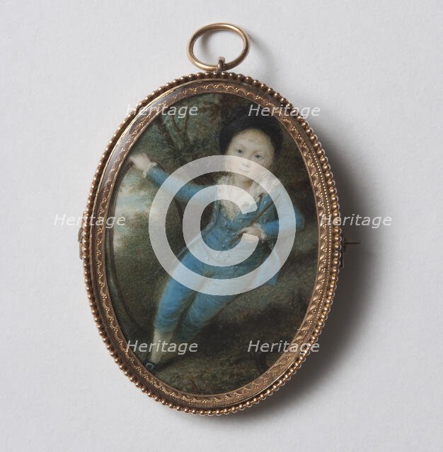 Unknown boy, 1782. Creator: Samuel Shelley.