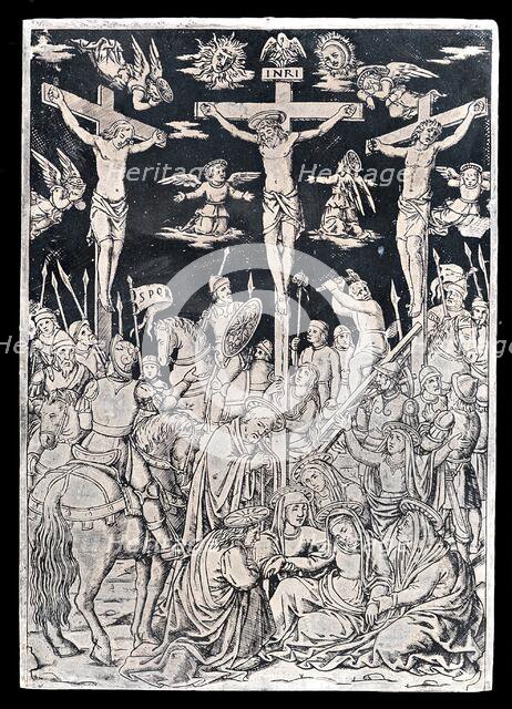 Pax with Christ on the Cross. Creator: Unknown.