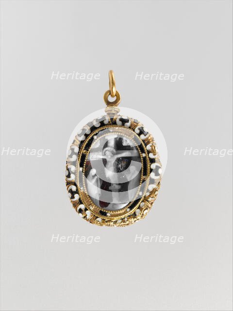 Christ Crucified between the Virgin and Saint John, French (?), 14th century. Creator: Unknown.