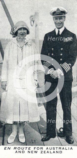 'En Route for Australia and New Zealand', 1927 (1937). Creator: Unknown.