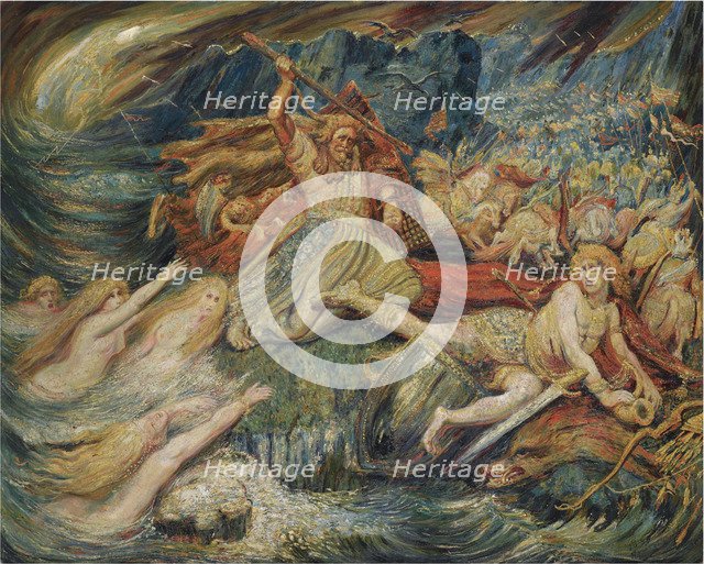 Siegfried's Death, 1899. Artist: De Groux, Henry (1867-1930)