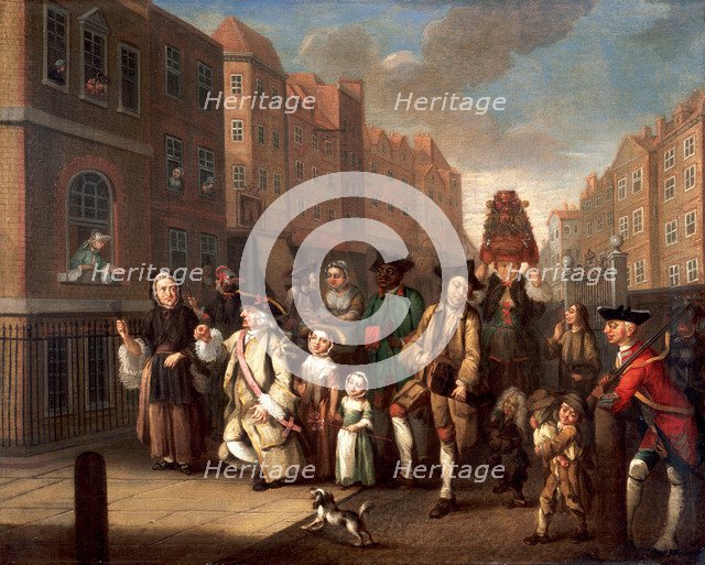 'May Morning', c1760. Artist: John Collet