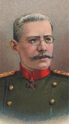 Nikolai Vladimirovich Ruzsky (1854-1918), Russian general of World War I, 1917 Artist: Unknown