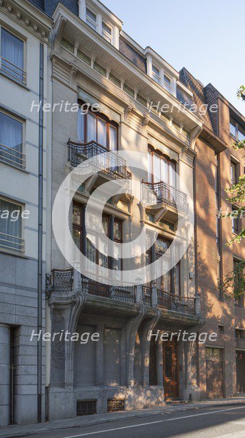 Hotel Solvay, 224 Avenue Louise, (1895-1903), c2014-2017. Artist: Alan John Ainsworth.