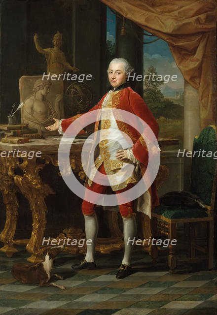 Portrait of a Young Man, ca. 1760-65. Creator: Pompeo Batoni.