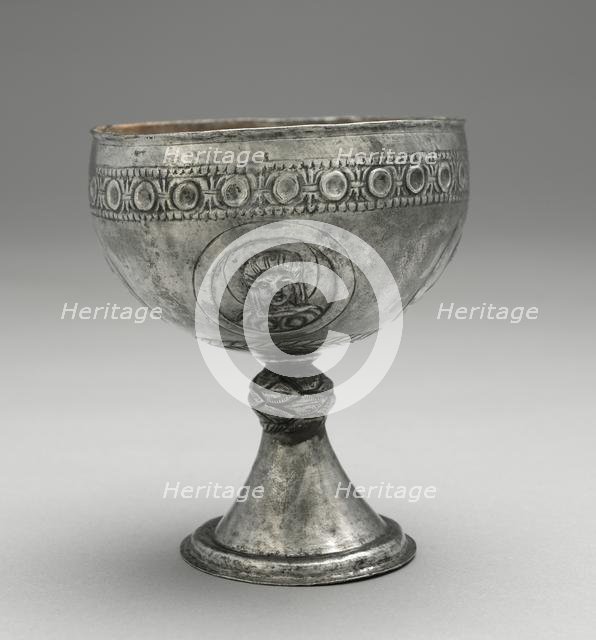 Chalice from the Beth Misona Treasure, c. 500-700. Creator: Unknown.