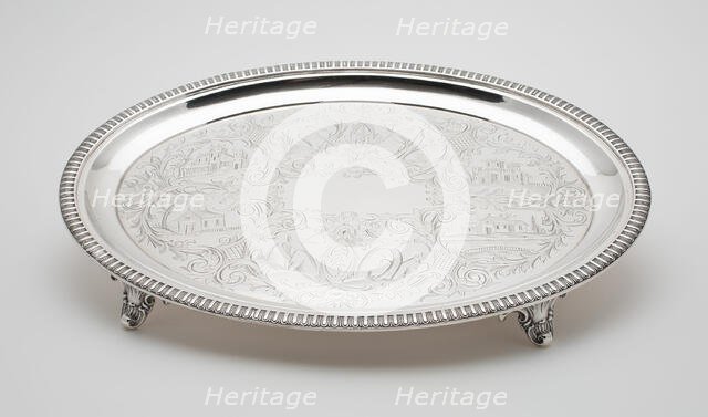 Salver, 1852. Creator: William Gale & Son.