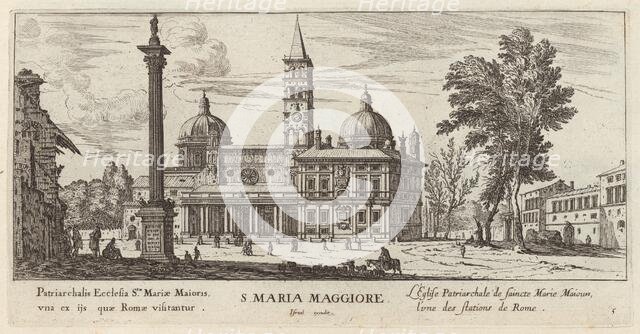 S. Maria Maggiore, 1640-1660. Creator: Israel Silvestre.