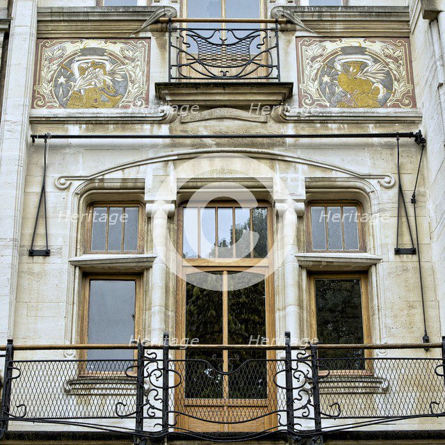 41 Place Louise Morichar, Brussels, Belgium, (1900), c2014-c2017. Artist: Alan John Ainsworth.